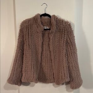 Faux Fur Tan Jacket